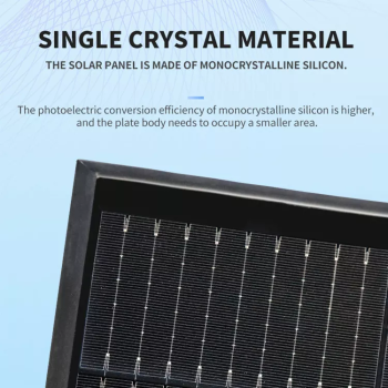 Solarpanel 400W Monoktristalline - Black- Schwarz - PV Anlage - Solarmodul TÜV